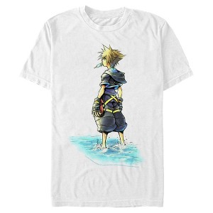 Men's Kingdom Hearts 1 Beach Sora T-Shirt - 1 of 4