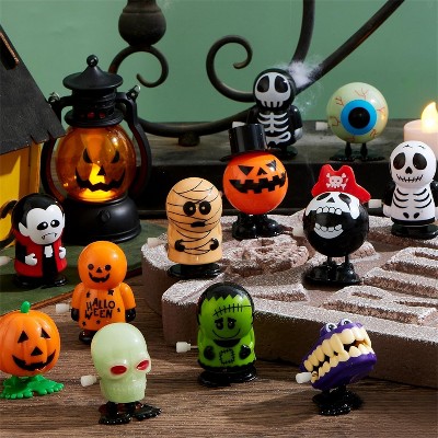 Joyfy 12 PCS Halloween Wind Up Toys for Kids, Halloween Party Favors Goodie Bag Fillers, Classroom Exchange Favors Gifts, Carnival Game Prize