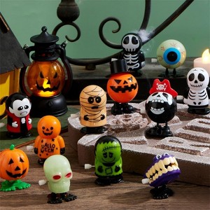 Joyfy Halloween Party Favors 12/24 Pcs Wind Up Toys For Kids Halloween Gifts Goodie Bag Fillers, Student School Classroom Favors Carnival Game Prizes - 1 of 4