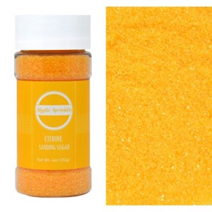Mystic Sprinkles Citrine - Yellow Sanding Sugar 4oz - 1 of 4