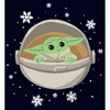 Juniors Womens Star Wars The Mandalorian Christmas The Child Space Cruise T-Shirt - 2 of 4