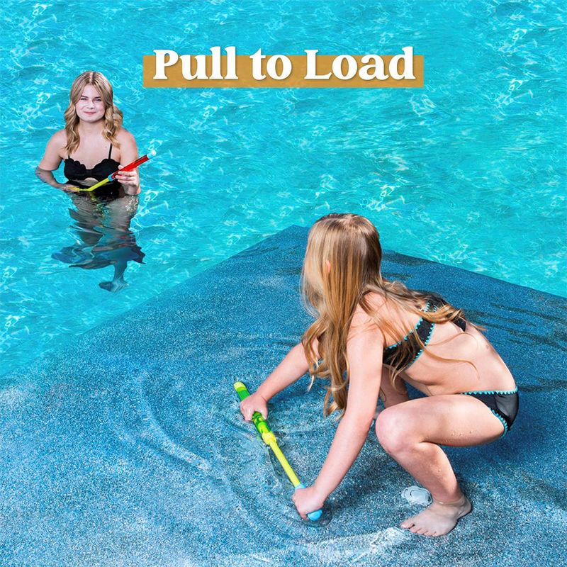 Syncfun 6/12/18 Pack Super Water Soaker Bulk, 16.5'' Summer Water Squirt Blasters for Kids Outdoor Swimming Pool, Backyard, Beach, 4 of 8