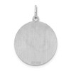 Black Bow Jewelry Sterling Silver Laser Etched St. Bernard Dog Pendant, 19mm - 3 of 4