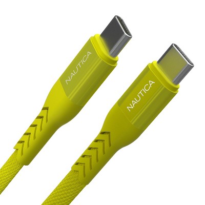 Nautica C30 USB-C to USB-C Cable – 65W Fast Charging & 480Mbps Data for Pixel, Samsung, Apple & More