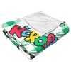 Sanrio Keroppi Playtime Plaid Silk Touch Throw Blanket 50x60 Inches - 3 of 4