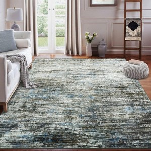 Coucheta Area Rug Floor Cover Foldable Thin Living Room Bedroom Non Slip Carpet Non-Shedding & Easy Care Mat for Room Home Decor, Multi-Color & Size - 1 of 4