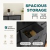 Kumasinova Dresser for Bedroom,Tall Chest of Drawers with Metal Frame and Wood Top,Storage Tower for Kid Room,Closet,Entryway,Nursery - 4 of 4