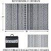 Acekool Outdoor Rug, Waterproof Foldable Reversible UV-Resistant Carpet for Patio, Deck, RV, Balcony, Easy Care - 2 of 4