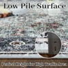 Living Room Washable Non Slip Vintage Retro Rugs Low Pile Chenille Print Rug for Bedroom Dining Room Home Office - 3 of 4