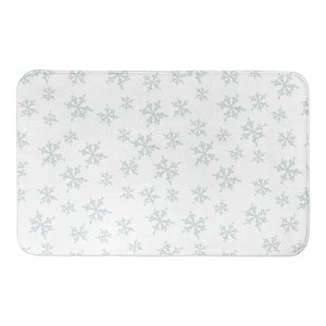 Creative Products Snowflake Pattern 21 x 34 Bath Mat - 1 of 1