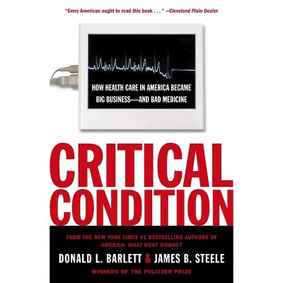 Critical Condition - by  Donald L Barlett & James B Steele (Paperback)