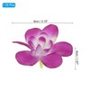 Unique Bargains Silk Cloth Realistic Look Artificial Flower 16 Pcs - 2 of 4
