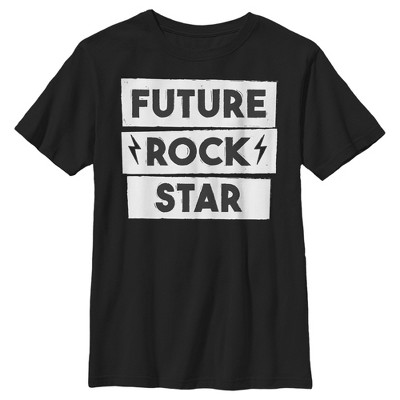 Lost Gods Boy's Future Rock Star T-Shirt Black