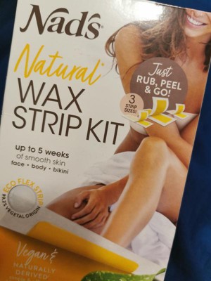 Nad s Natural Wax Strip Kit 32ct Target