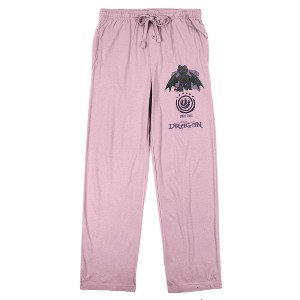 How to Train Your Dragon How to Train Your Dragon sleep pant on Pink Adult - 1 of 4