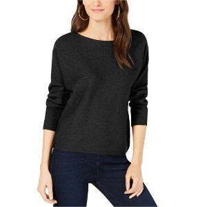 I.N.C International Concepts Womens Dolman Pullover Sweater, Black, X-Large - 1 of 1