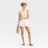 Women's Slim Fit Ribbed Tank Top - A New Day™ - 3 of 3