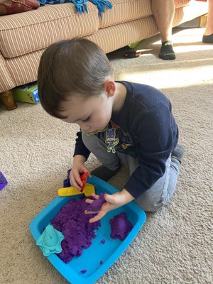 Kinetic Sand Sandbox Set Blue : Target