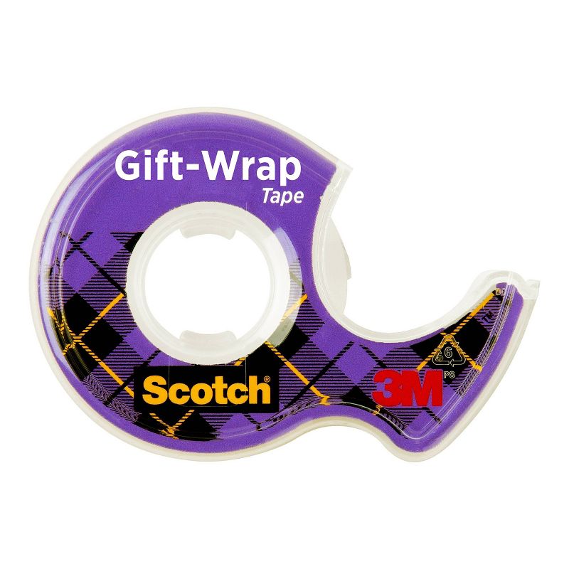 Scotch 2pk Gift Wrap Tape Satin Finish 3/4&#34; x 600&#34;, 3 of 19