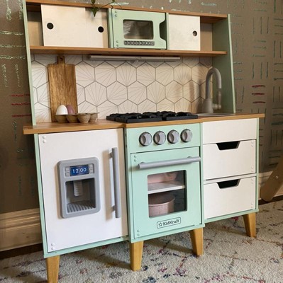 Mid century modern store play kitchen