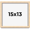 PosterPalooza | Classic Modern Yellow Picture Frame - UV Acrylic, Backing Board, Hanging Hardware Included - 2 of 4