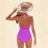 Women's Radiant Purple Monokini with Chic Cutout Details - Cupshe - 4 of 4