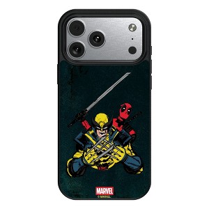 Marvel Deadpool Badge MagSafe Compatible Cell Phone Case for Apple iPhone 17 Series - 1 of 4