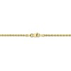 Black Bow Jewelry 1.75mm, 10k Yellow Gold Diamond Cut Solid Rope Chain Necklace - 4 of 4