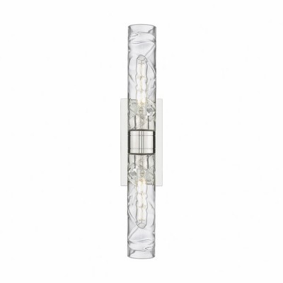Ballston Urban - 2 Light Bath Vanity In Art Deco Style-3 Inches Tall and 24 Inches Wide