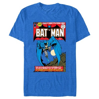 Men's Batman Bat Comic Poster T-shirt : Target