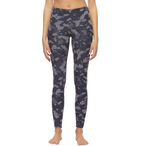 Felina Women's Sueded Athletic Leggings, Slimming Waistband (nine Iron  Camo, Medium) : Target