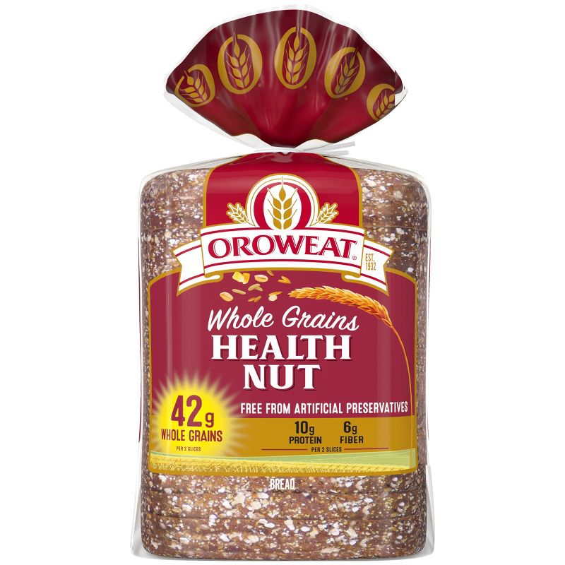 Oroweat Health Nut Bread - 24oz, 1 of 9