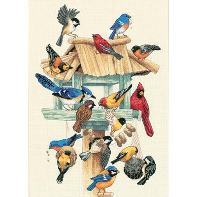 Dimensions Counted Cross Stitch Kit 10"X14"-Feasting Frenzy