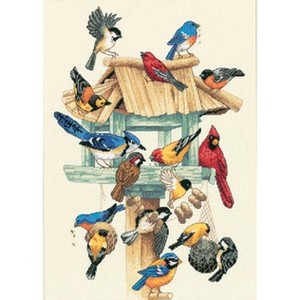 Dimensions Counted Cross Stitch Kit 10"X14"-Feasting Frenzy - 1 of 1