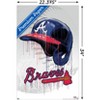 Trends International MLB Atlanta Braves - Drip Helmet 20 Unframed Wall Poster Prints - 3 of 4