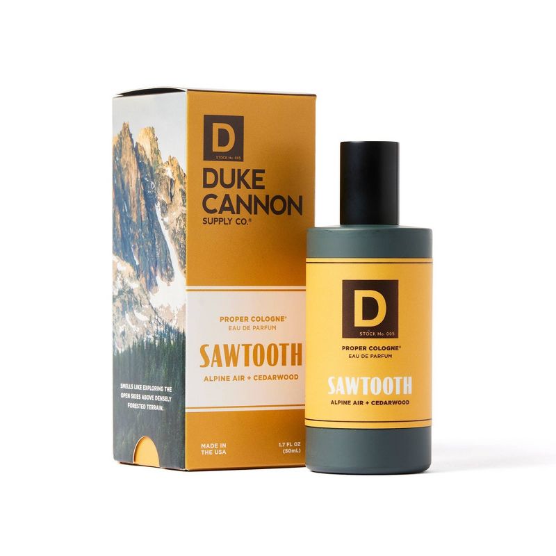 Duke Cannon Supply Co. Woodsy &#38; Aromatic Sawtooth Men&#39;s Proper Cologne - 1.7 fl oz, 4 of 8