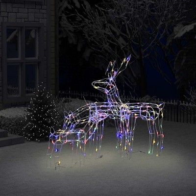 Christmas Light Display Multicolored PVC, Steel Medium