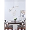 Elegant Lighting Etude 1-Light Satin Gold Pendant with Dome Shade - 2 of 4