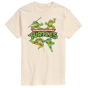 Men's - Teenage Mutant Ninja Turtles - Turtle Weapons Short Sleeve Graphic T-Shirt - 1 of 4