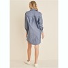 VENUS Womens Shirt Dress - 2 of 4