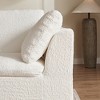 110" Cloud L-Shaped Convertible Sectional Sofa, Ottoman, 7 Throw Pillows, No Assembly - 4 of 4