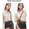 BEAFUP Women's Medium Crossbody Bag - A Stylish and Functional Shoulder Handbag with Multi-Zipper Pockets, Perfect for Everyday Use - 2 of 4