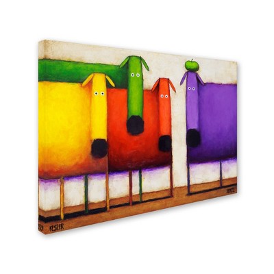 Trademark Fine Art - Daniel Patrick Kessler  Canvas Art Matted Framed Art