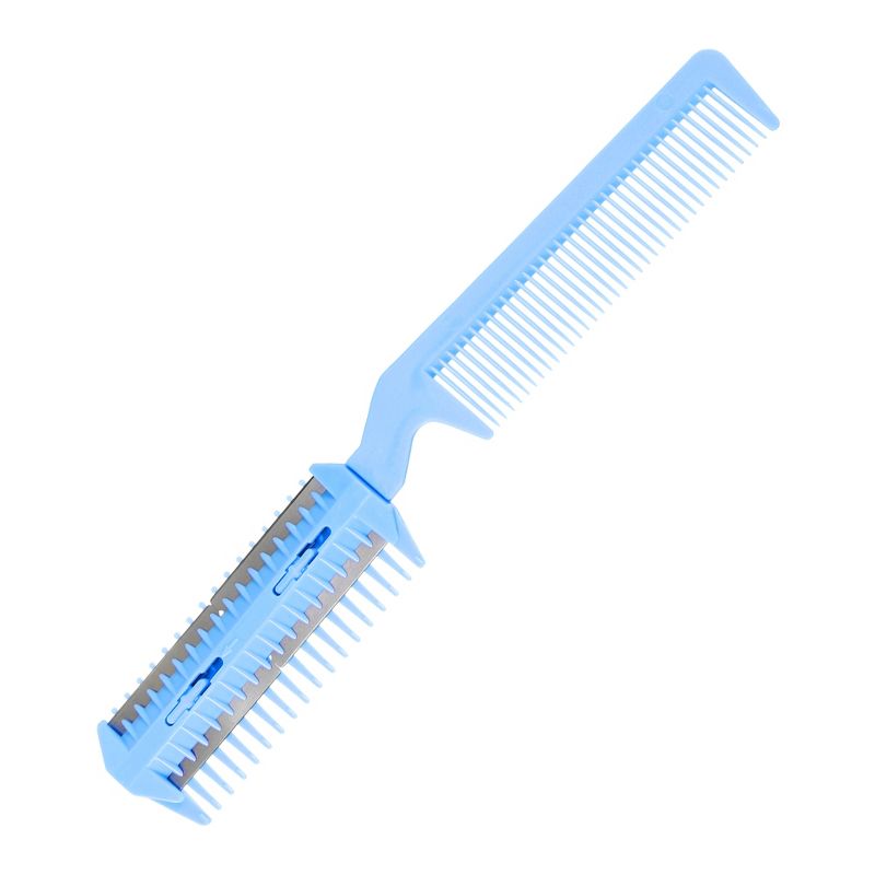 Unique Bargains Women's and Men's Split Ends Dual Edge Razor Comb Hair Trimmer Comb 6 Pcs, 3 of 7