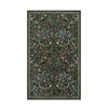 Lahome GST Intricate Floral Abundance Short Pile Velvet Rectangular Indoor Area Rug - 2 of 4