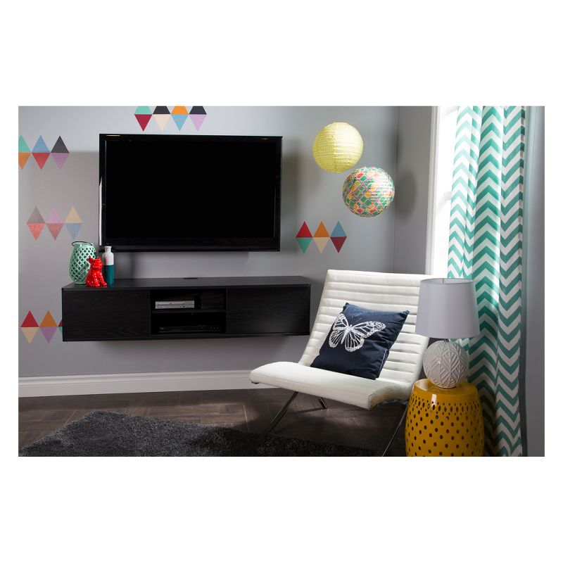 Agora Wall Mounted TV Stand for TVs up to 55" - South Shore, 4 of 12