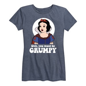 Women's - Disney Princess - You Must Be Grumpy Short Sleeve Graphic T-Shirt - 1 of 4