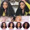 Jessie's Wig 4x4 Deep Wave Blended Human Hair Wig for Woman Pre Plucked With Baby Hair Natural Color 22-38Inch - 2 of 4