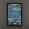Trademark Fine Art - Claude Monet 'Waterlilies Classic' - Backlit LED Lightbox with Metal Frame - Ready to Hang with Anti-Glare Acrylic Cover - 4 of 4