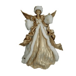 Season's Designs 16In Angel W/ Gold / White - 1 of 1